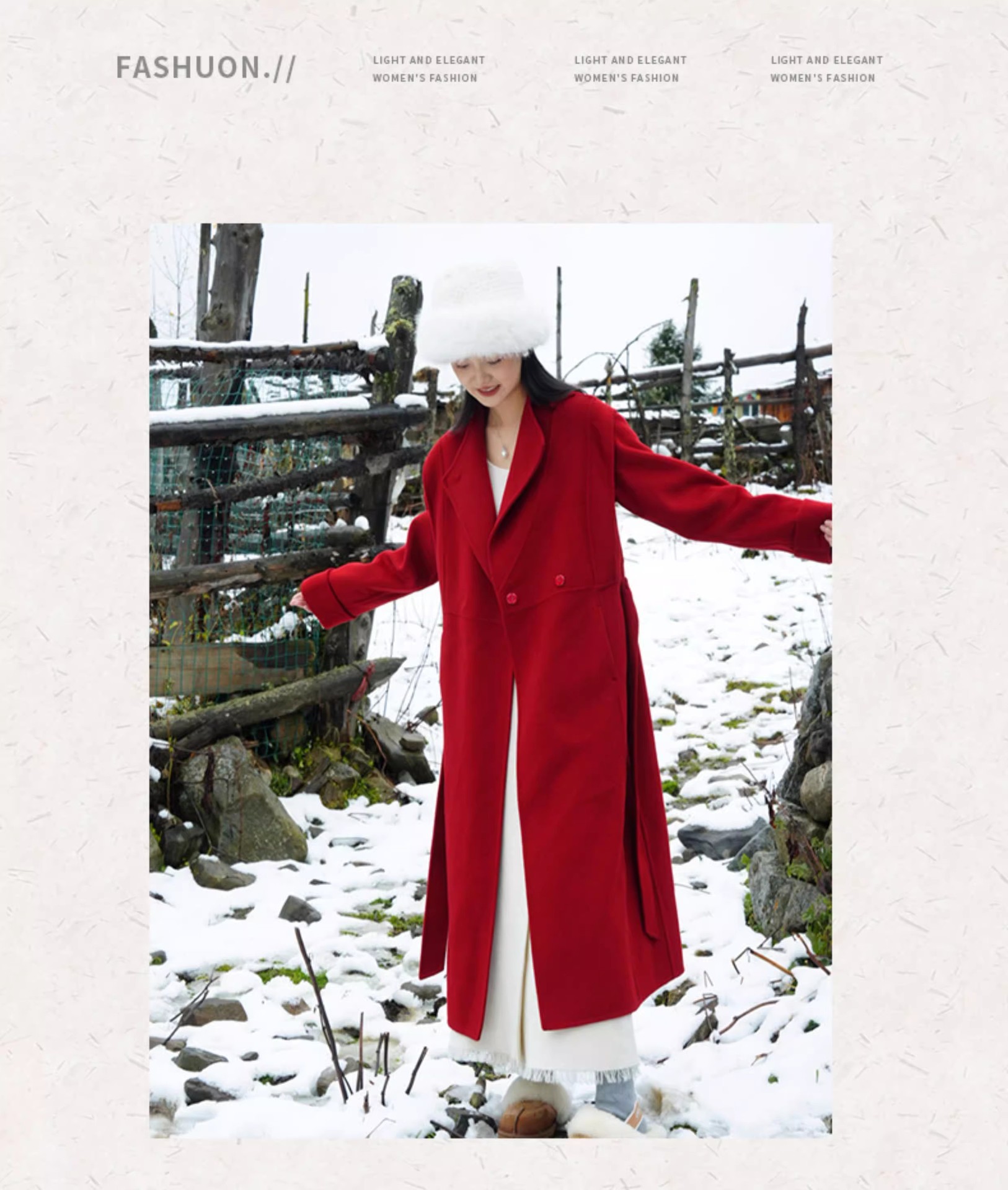 2025 New Chinese-style Australian wool Double-sided cashmere Chinese-style coat for women, mid-length black woolen wool coat with buttons pic 35