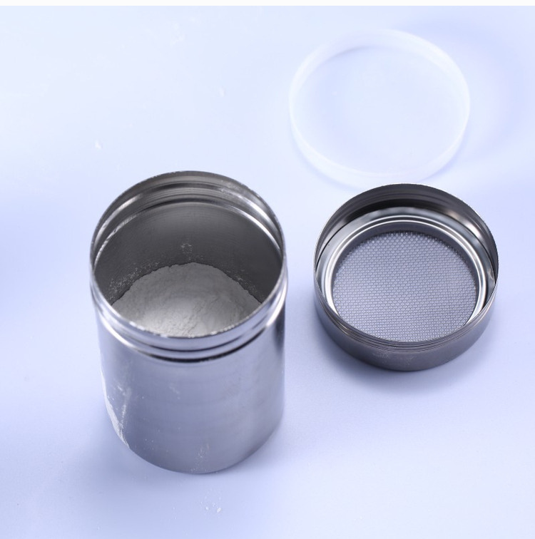 撒粉器带盖可可粉咖啡粉不锈钢撒粉筒撒粉罐精细网纱式桶调味瓶详情6