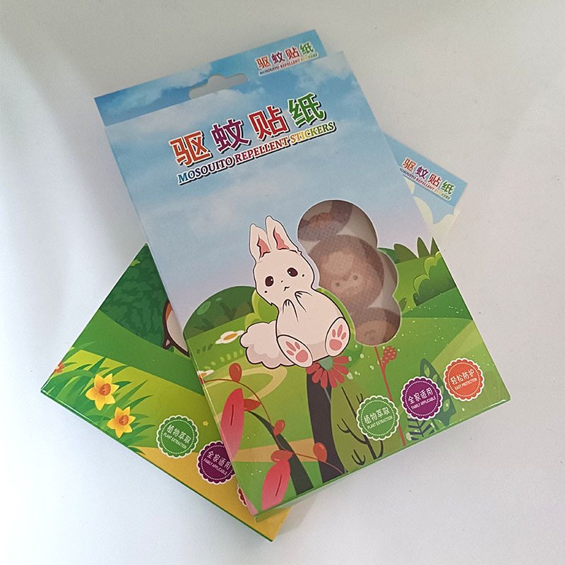 3-058 植物精油贴驱蚊贴 卡通宝宝婴儿随身防蚊贴 户外防叮24贴彩详情5