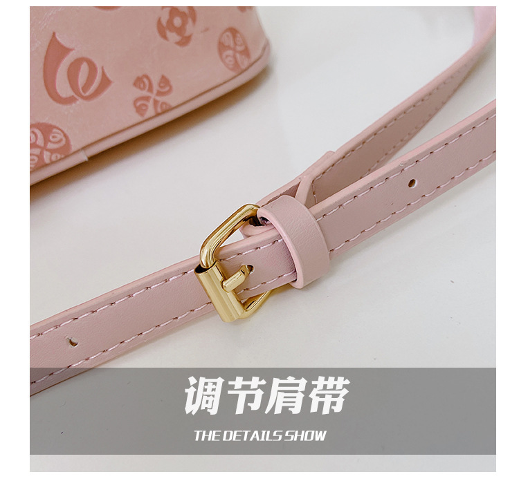 菜篮子2025春夏新款单肩手提包老花质感迷你托特包跨境热销女包详情22