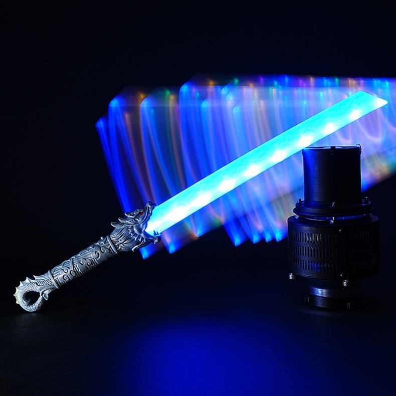 发光刀剑激光剑龙虎刀玩具唐横剑发光长剑棒闪光棒男孩子儿童童年详情8
