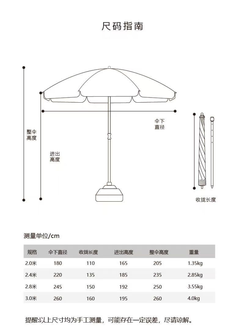 户外遮阳伞太阳伞大雨伞商用出摊专用摆摊地摊沙滩伞广告庭院伞详情9