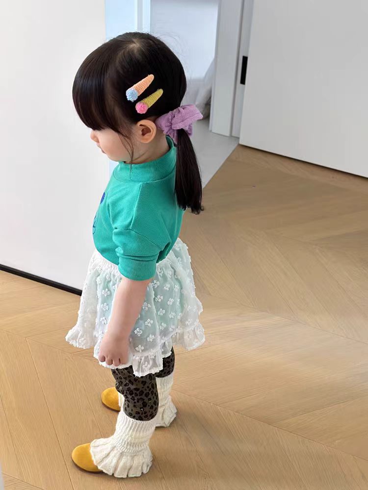 女童针织小腿袜套秋冬款女宝宝时尚中筒袜长款推推袜保暖宝宝袜子详情6