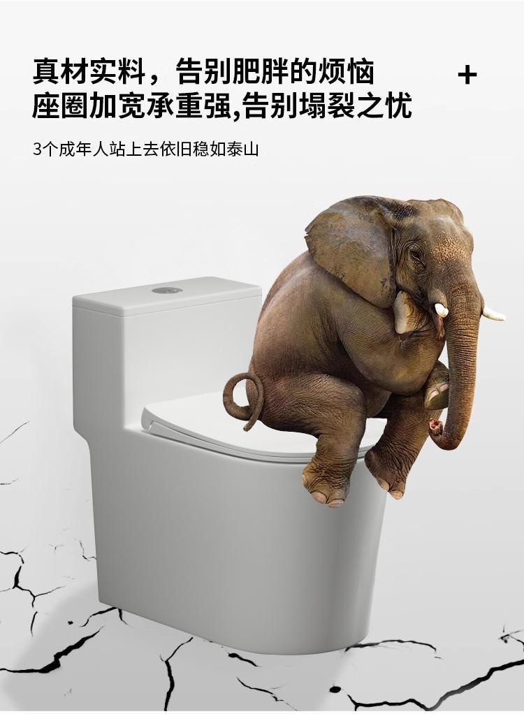 九᷂牧马桶家用卫生间官方旗舰防臭坐便器 超漩虹吸抽水马桶小户详情14
