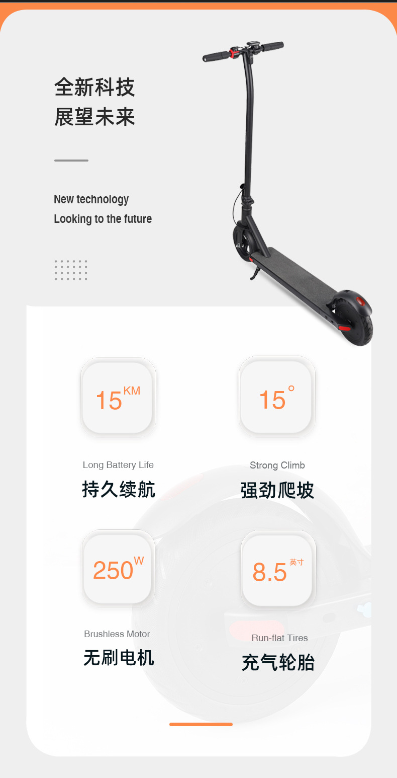 Electric scooters for adults, foldable scooters for transportation, folding electric bikes for office workers, mini outdoor electric bikes pic 3