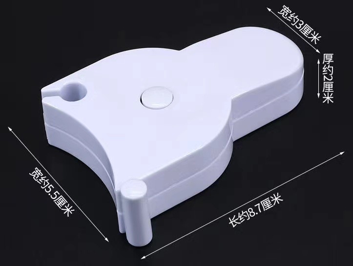 现货供应1.5米皮尺三围尺米尺量衣裁缝软尺量胸围腰围尺厂家直销详情25