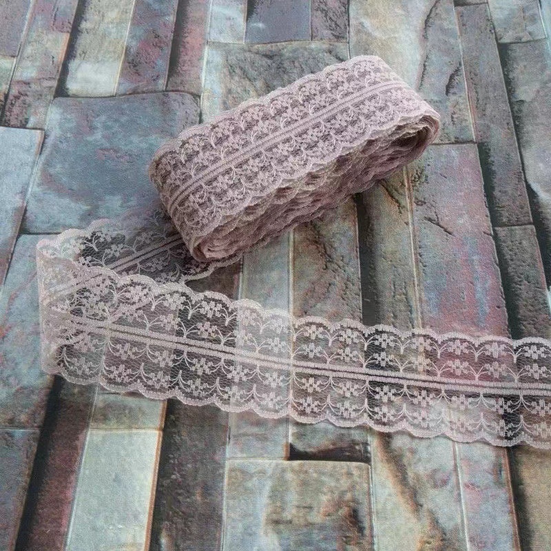 【40 Colors 】 Double-sided non-elastic lace trim, DIY clothing, curtains, sofa sewing, lace trim accessories, 4.5CM pic 31