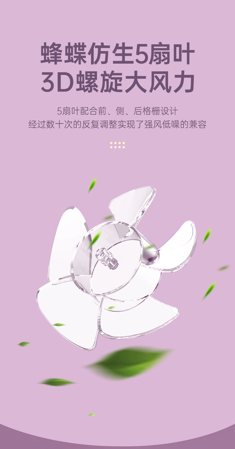 New handheld portable mini fan, USB charging, multi-functional desktop fan, cross-border foreign trade gift wholesale pic 8