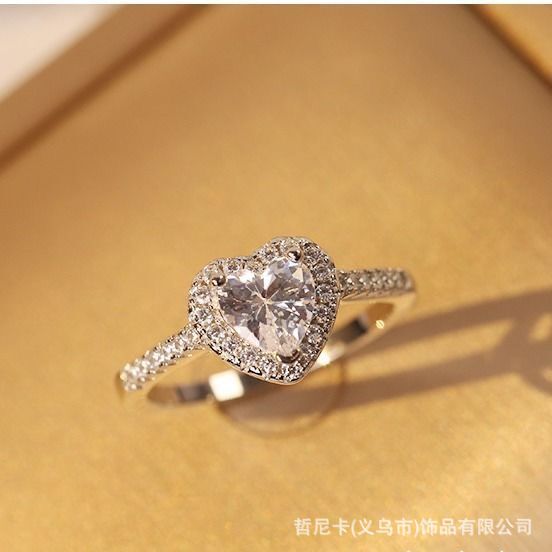 新款奢华婚戒钻戒情侣款对戒结婚戒指时尚简约活口可调节直播推荐详情16