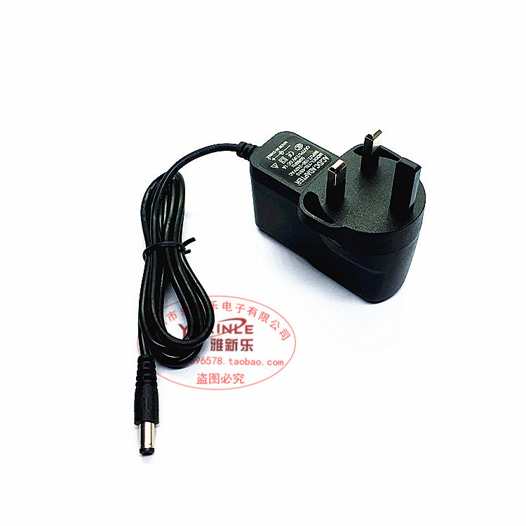 12V, 5V, 1A, 2A British standard power adapter, audio monitoring router, set-top box, LED light strip, British standard power supply pic 5