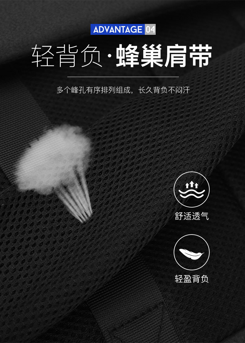 Hard-shell business backpacks for men, casual waterproof backpacks for men, multi-functional computer backpacks and schoolbags as gifts pic 11