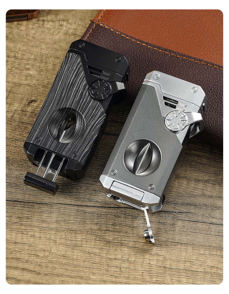 多功能四直冲打火机防风金属机身炫酷打火机高级感打火机网红爆款详情16