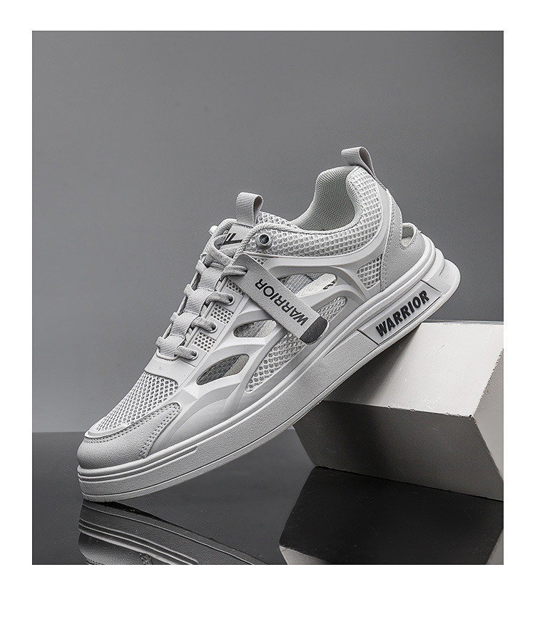 回力男鞋夏季2024年新款网面透气板鞋秋季潮流男士休闲小白鞋镂空详情19