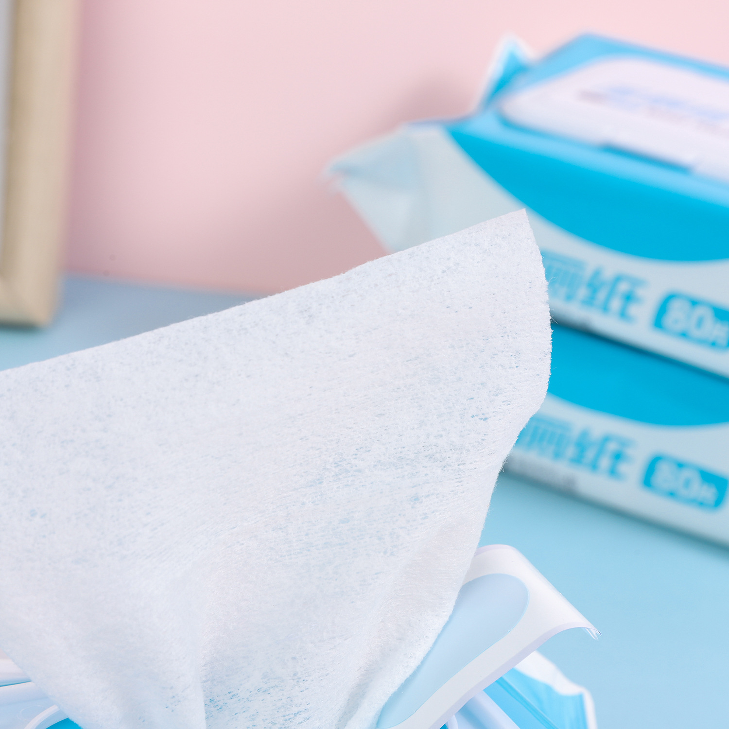 Inicio carga papel higiénico húmedo limpiador toallitas húmedas papel higiénico limpiador de papel PP mujeres toallitas húmedas rollo de papel fábrica al por mayor pic 11