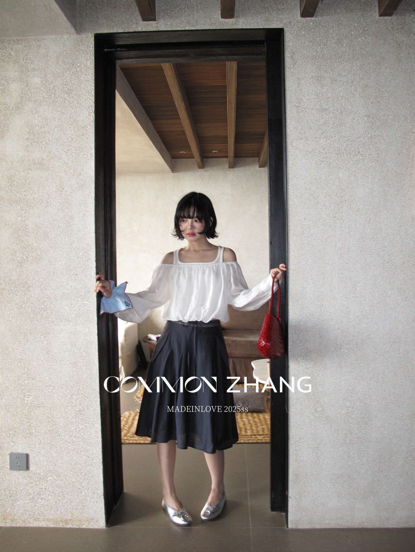 CZ ZHANG Summer French lace-up waist Tencel solid color low-waist A-line pleated skirt B22859 pic 21