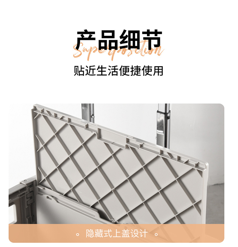 露营车折叠桌手拉车推车拓展营地推车摆摊野营小营车详情23