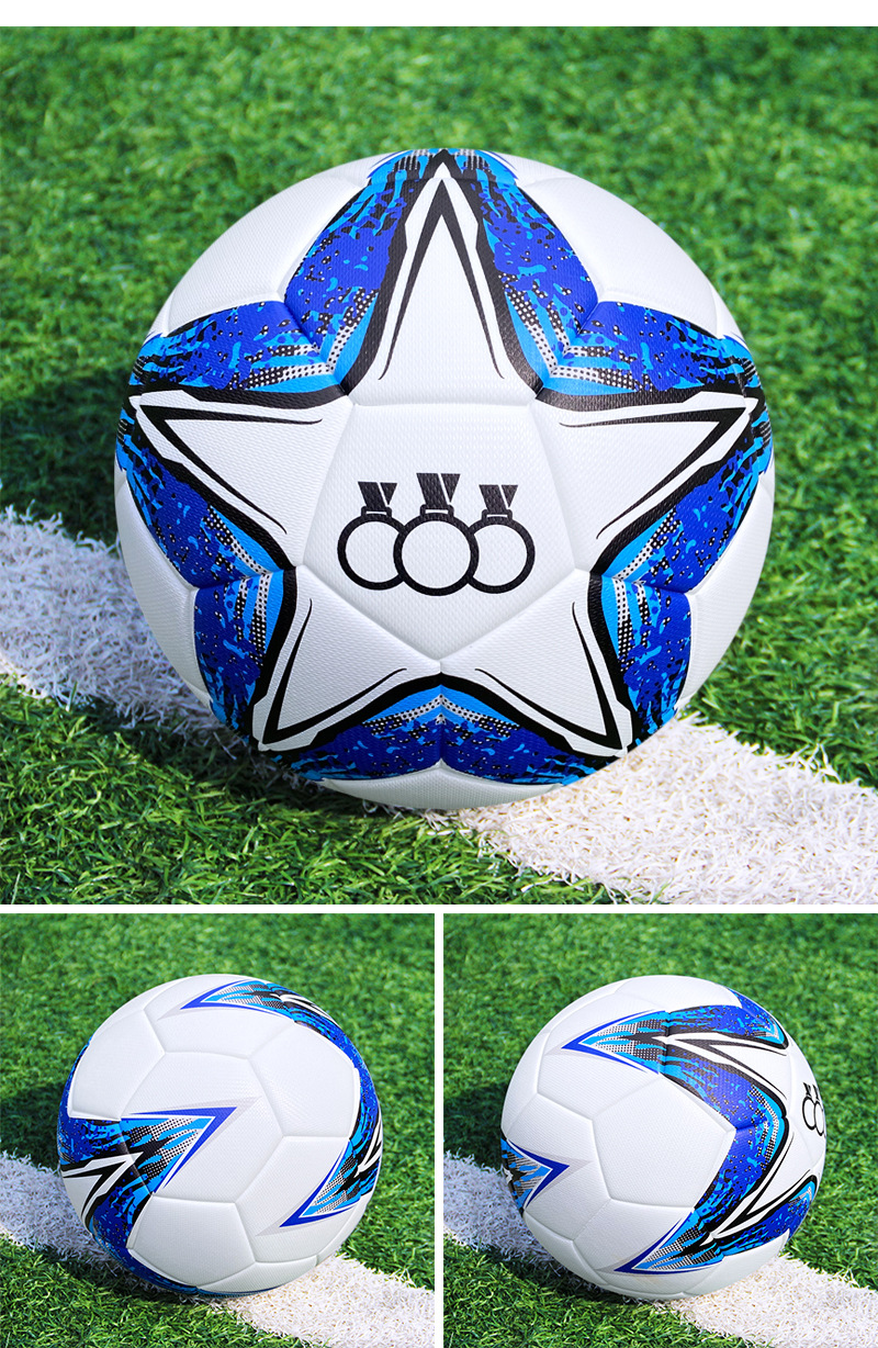 Wholesale of new size 5 football for European Cup, UEFA Champions League and World Cup with pu adhesive PVC pic 21