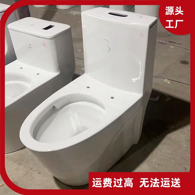 Rural household toilet renovation ceramic toilet integrated sitting toilet, direct flush siphonic dry toilet bathroom manufacturer pic 4