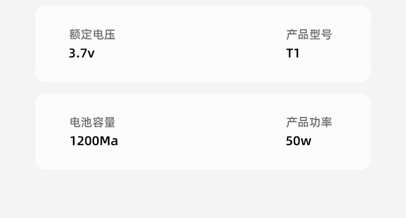 夕米手持便携式车载吸尘器 吸吹两用一体无线大吸力汽车用吸尘器详情18
