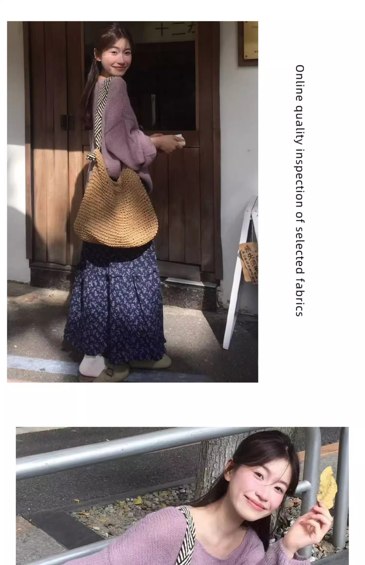 韩式复古碎花半身裙女春 2025 新款高腰休闲慵懒风秋冬蛋糕长裙子详情18