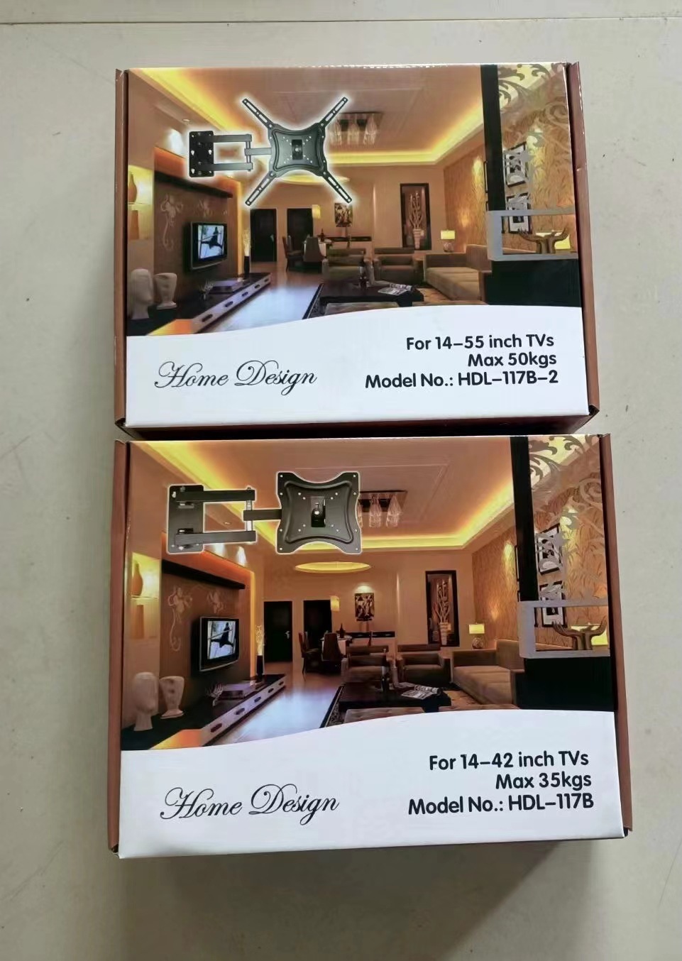 Telescopic swing TV stand, LCD TV swing TV hanging rack, single-arm and double-arm telescopic TV stand pic 6