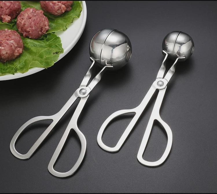 Stainless steel meatball maker, meatball, meatball, kitchen rice ball, fish ball, meatball shaping, meatball making mold, household pic 8