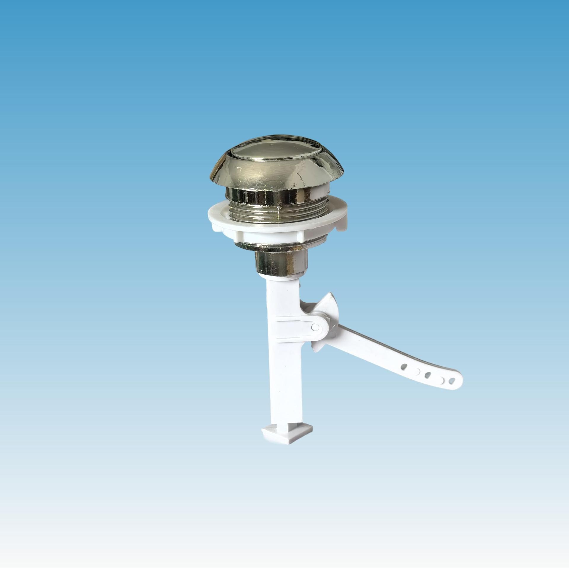 跨境外贸卫浴洁具水箱配件马桶坐便器电镀单按钮马桶按钮详情17