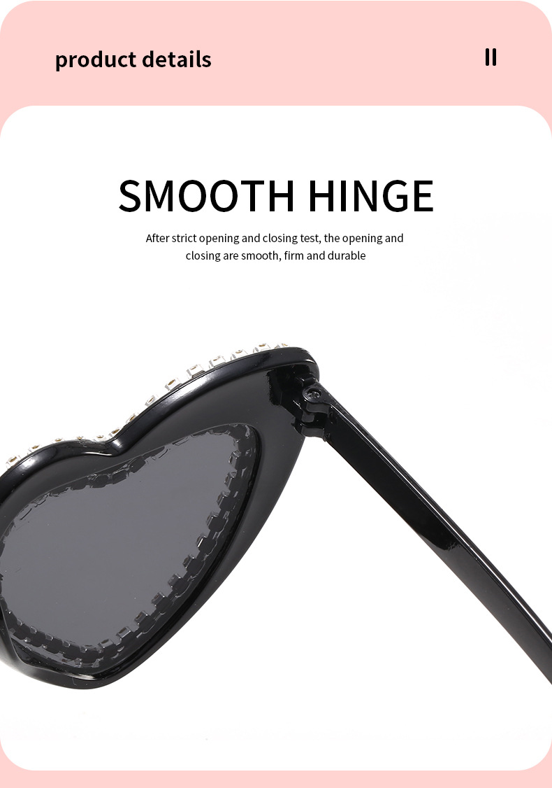 2024新款欧美爱心镶钻太阳镜桃心可爱素颜街拍墨镜跨境潮眼镜批发详情9