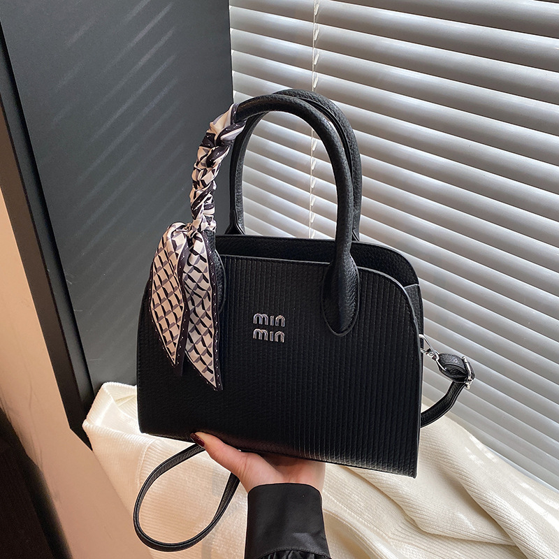 时尚气质包包女2025新款丝巾设计感手提包简约百搭质感单肩包跨境详情24