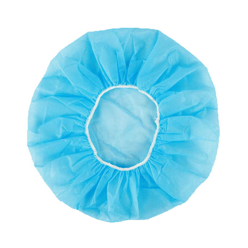 一次性无纺布圆形帽厨房工作车间食品加工防尘帽透气头套厂家直销详情9