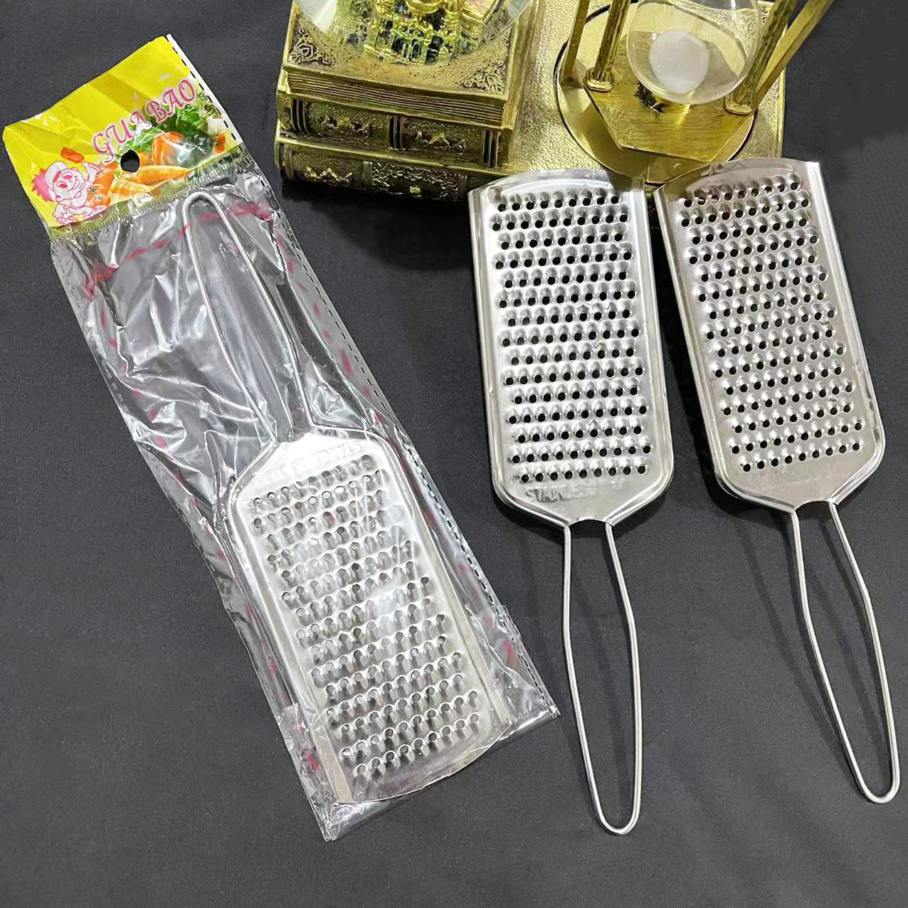 【 Zone 2-7 】 Long-handled grater 20 yuan per bundle 1000 yuan per box Kitchenware Vegetable cutter, potato shreder, grater and slicer, radish and potato grater, grater board, insert shreds 1 yuan pic 6