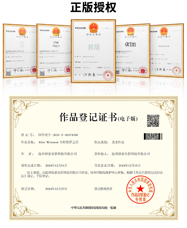 韦特塔罗牌全套正版卡片桌游烫金PVC防水塔罗卡牌游戏现货批发详情13