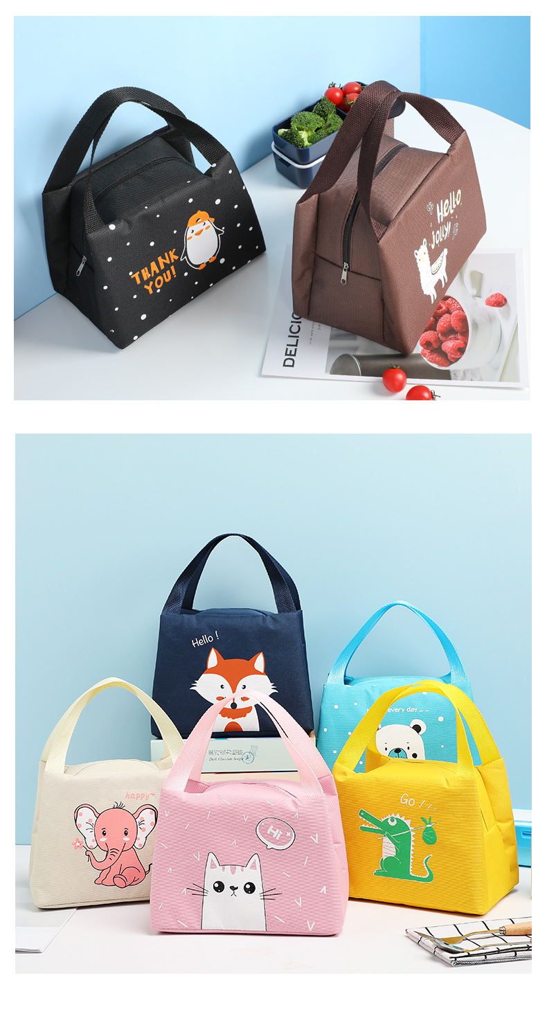 Factory direct sales and wholesale of student lunch boxes and bags, Oxford cloth lunch boxes and bags, camping and picnic bags pic 8