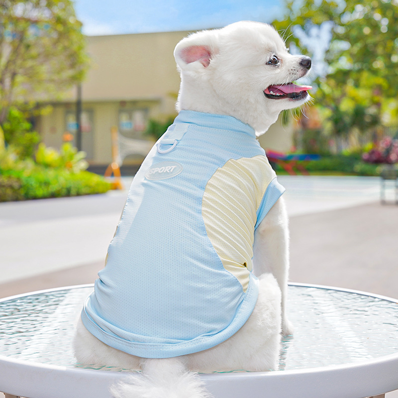 春夏季狗狗用品猫咪冰丝猫背心小中型犬外出防晒狗衣服宠物衣服详情26