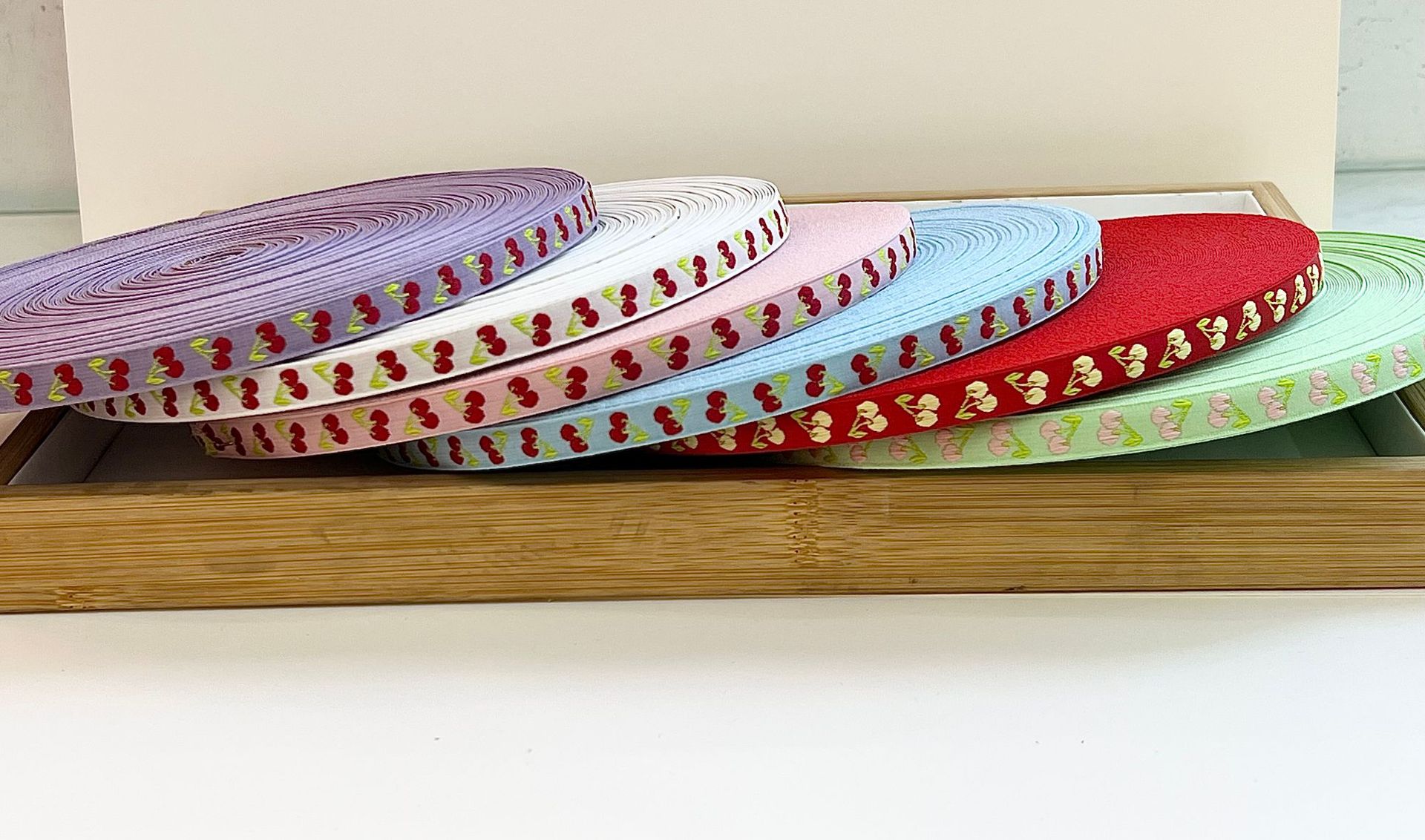 1 cm embroidered jacquard ribbon, hair accessory, headwear, shoe, hat, bag border strap, ethnic woven ribbon, satin ribbon, tie, DIY by hand pic 7