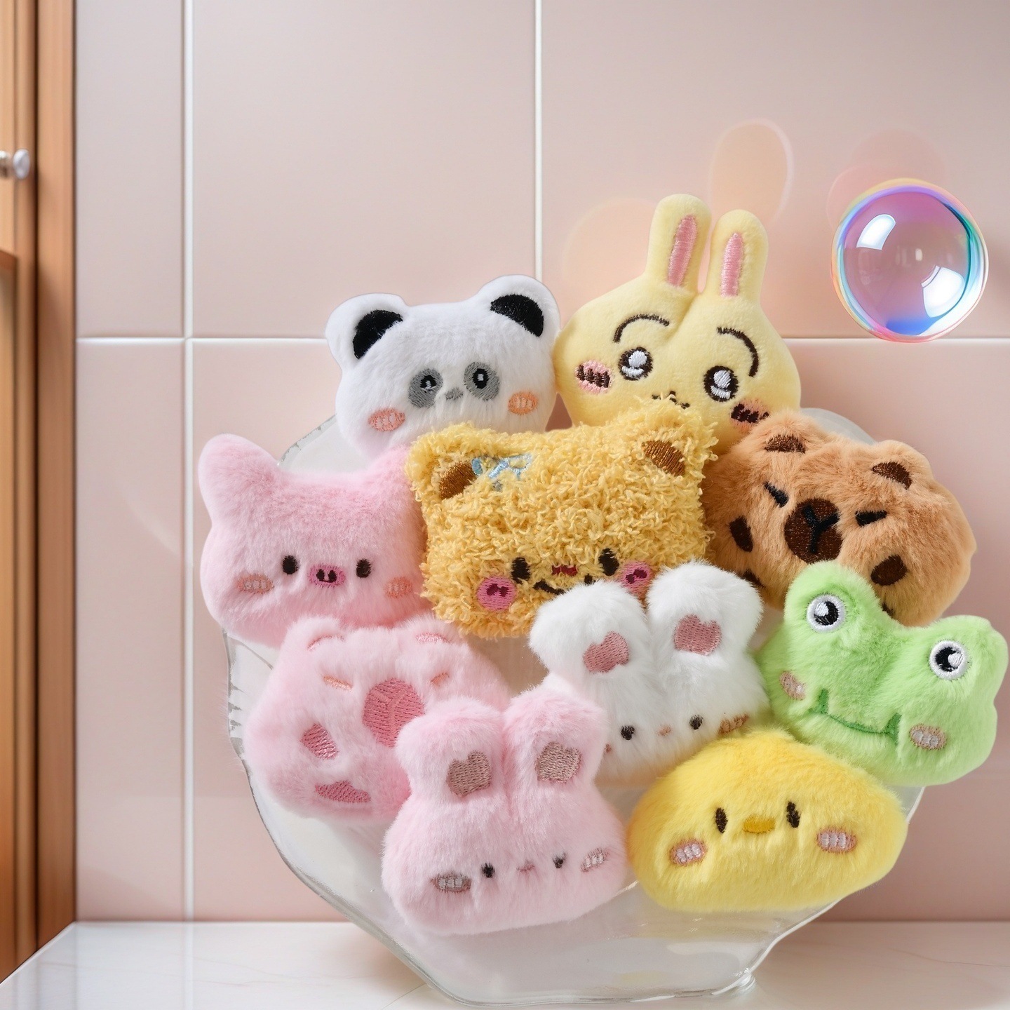Kapibala plush fridge magnet Magnetic attraction cultural and creative home decoration backpack Children diy Gift Toy Magnetic stick New, Unique and Fun accessories pic 9
