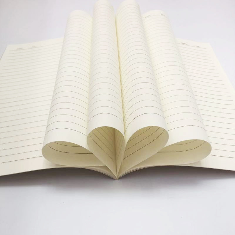 Wholesale of 16K thickened large-sized cowhide sewing notebooks for English composition, Chinese and math homework, and large notebooks for junior high school students pic 6