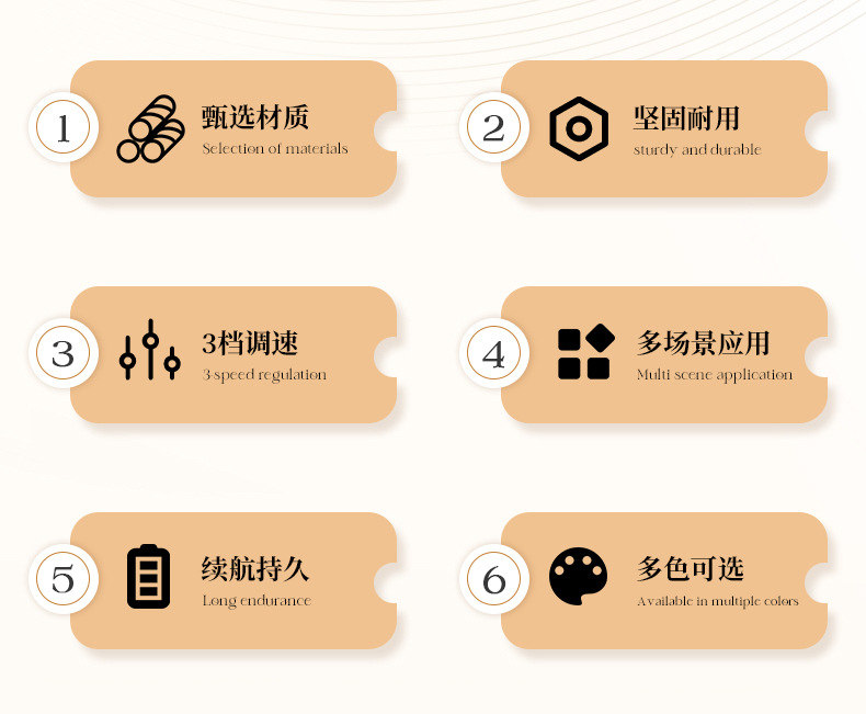 2025新款便携小风扇充电款长续航迷你风扇宿舍户外手持风扇小礼品详情3