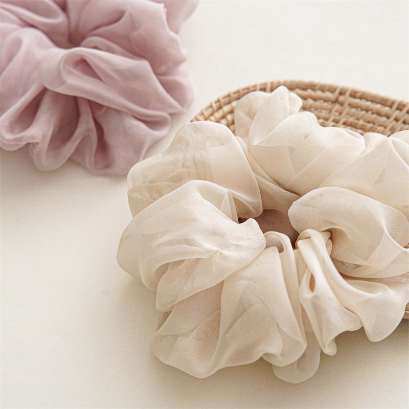 Large intestine hair band, hair tie, hair tie accessories, large intestine fashionable hair accessories, hair tie, hair band, hair band for women, multiple colors to choose from pic 9