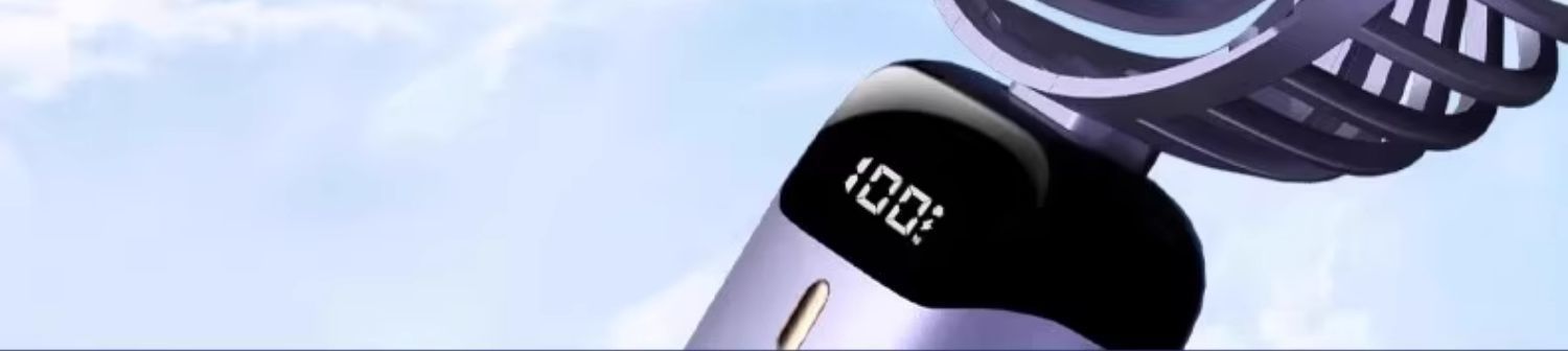 跨境N15手持小风扇USB充电便携迷你数显电风扇折叠静音香薰桌面详情17