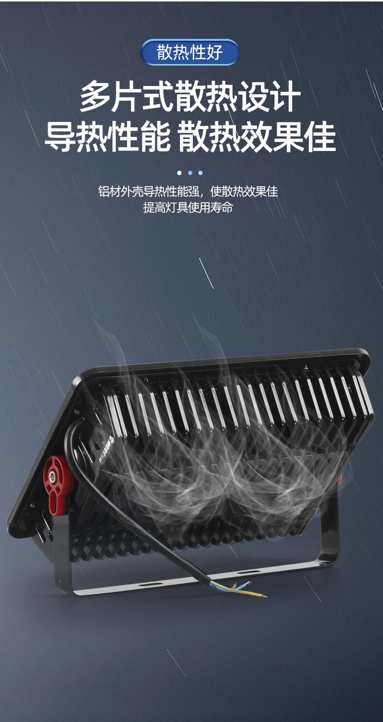 led floodlights, high-brightness private mold outdoor waterproof floodlights, high-power garden spotlights, advertising lighting lamps pic 7