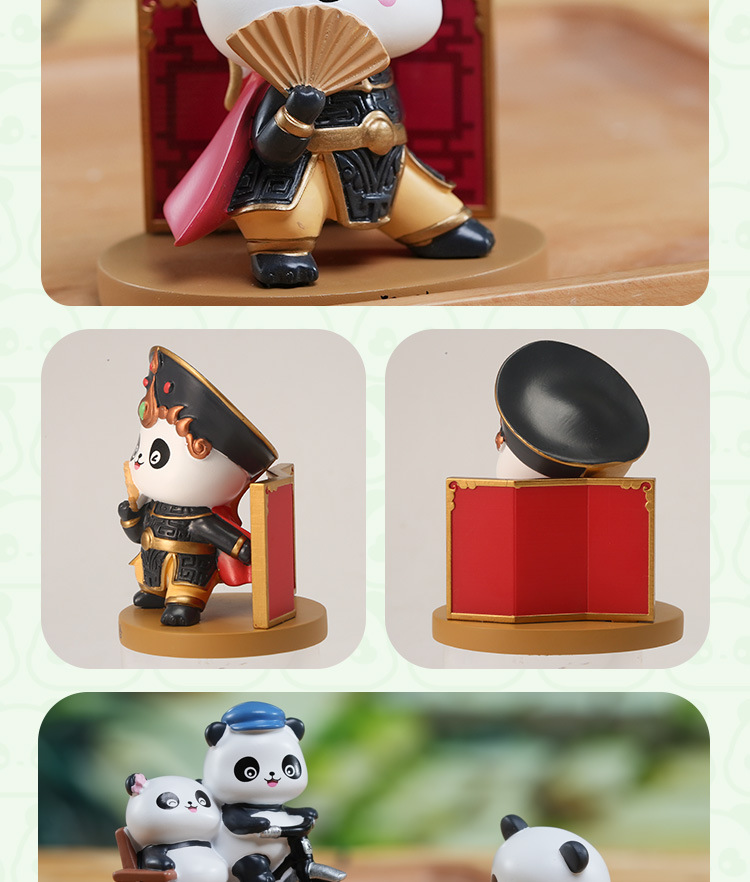 Panda jugador cute pending ming box serie mesa hide juego micro interactivo pending cambio de cara mano hot pot hacer regalo pic 6