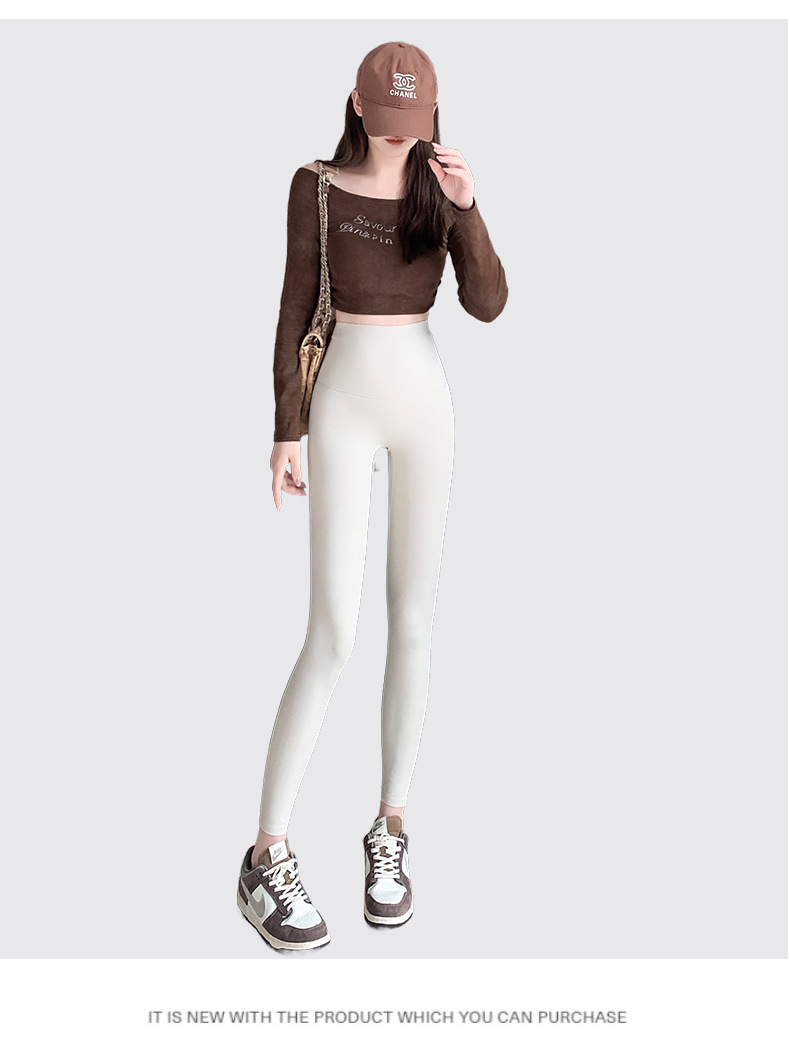 蜻蜓裤秋冬款女外穿高腰收腹不掉档打底裤义乌大码弹力瑜伽鲨鱼裤详情33