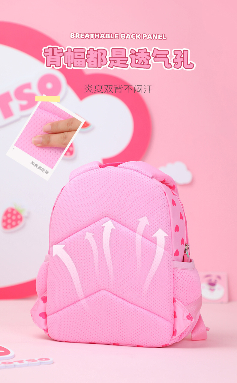 迪士尼幼儿园书包儿童3-5岁可爱立体卡通双肩包宝宝上学出游背包详情21