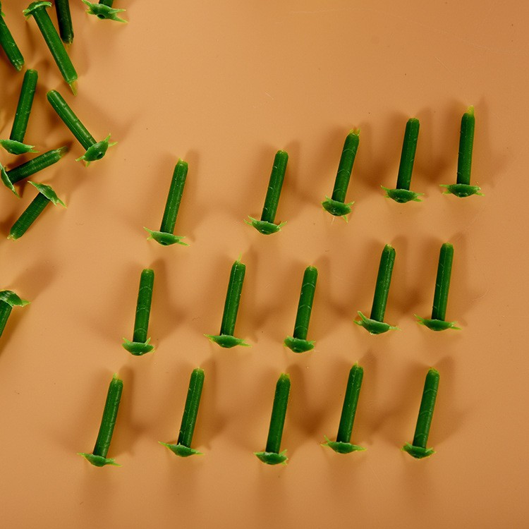 批发仿真花塑料配件花托2.5cm直心玫瑰花心绢花水草植物花厂家直详情1