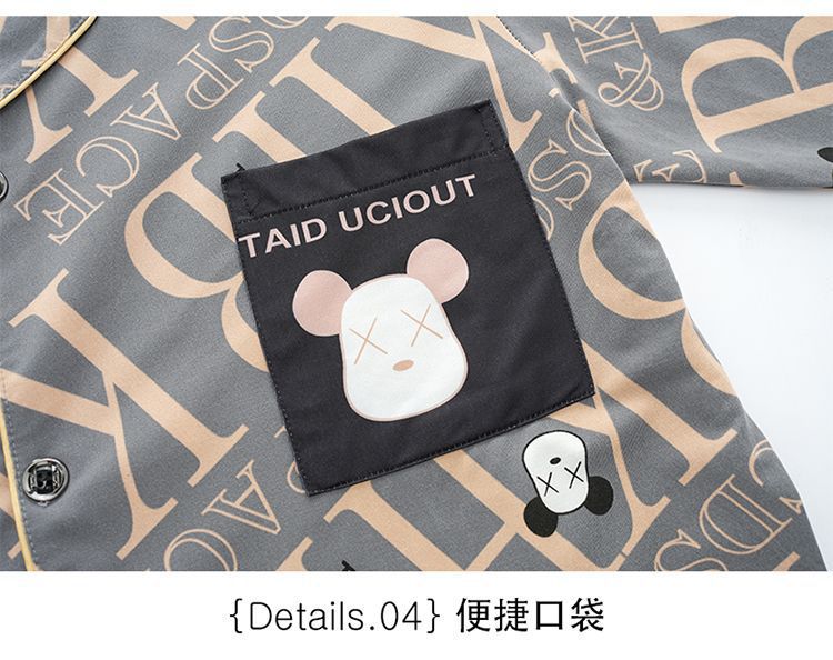 睡衣男春秋款100%纯棉长袖长裤2023新款男士夏季休闲可外穿家居服详情19