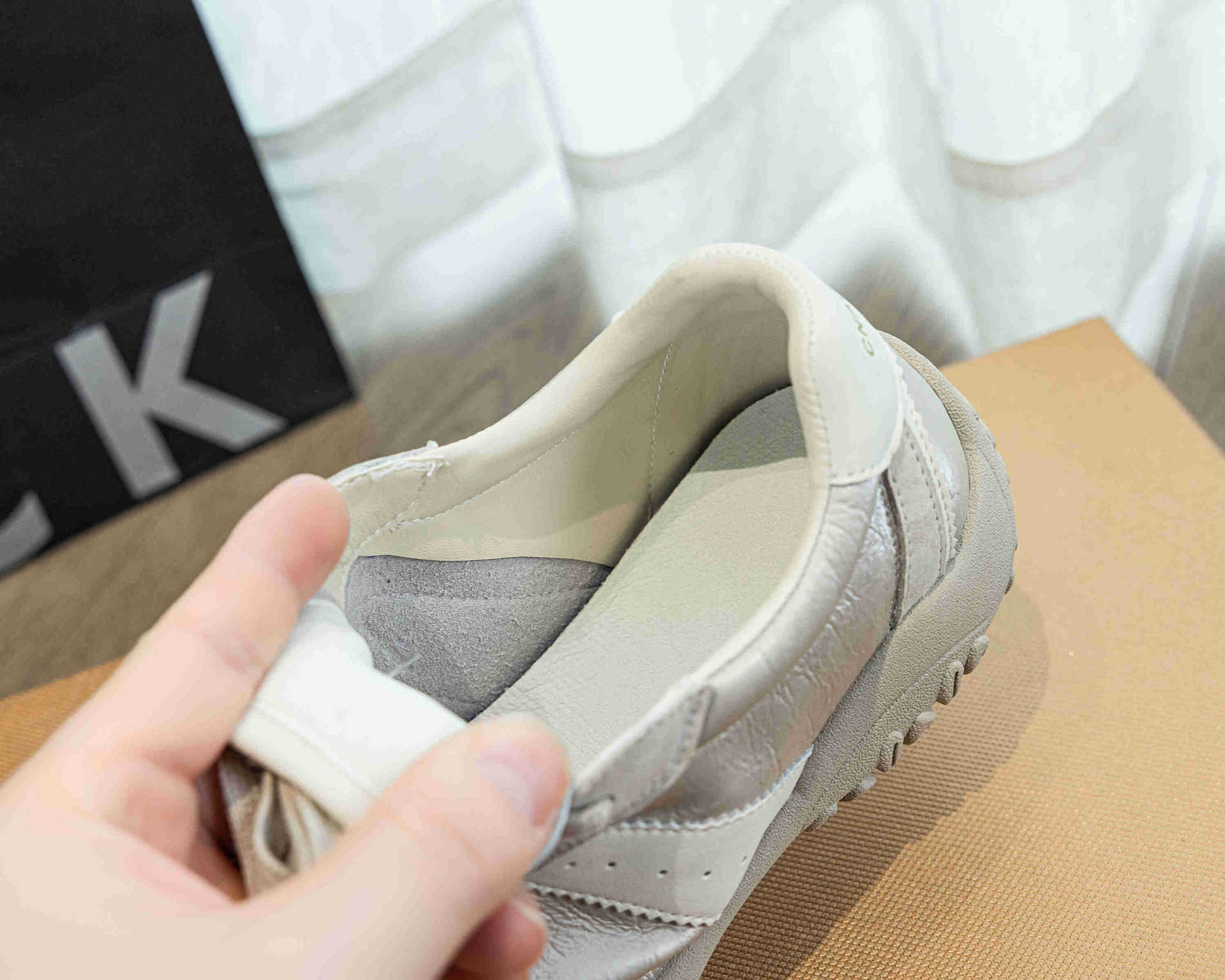 A new type of leather anti-slip and versatile De Xun shoes for women with soft soles, 56002, which can increase height by 7 cm pic 39