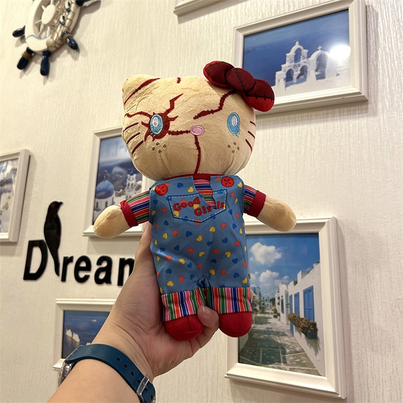 跨境新品 fuggler萌牙怪兽钥匙扣丑萌公仔手办挂件萌牙怪宝尖叫怪详情10