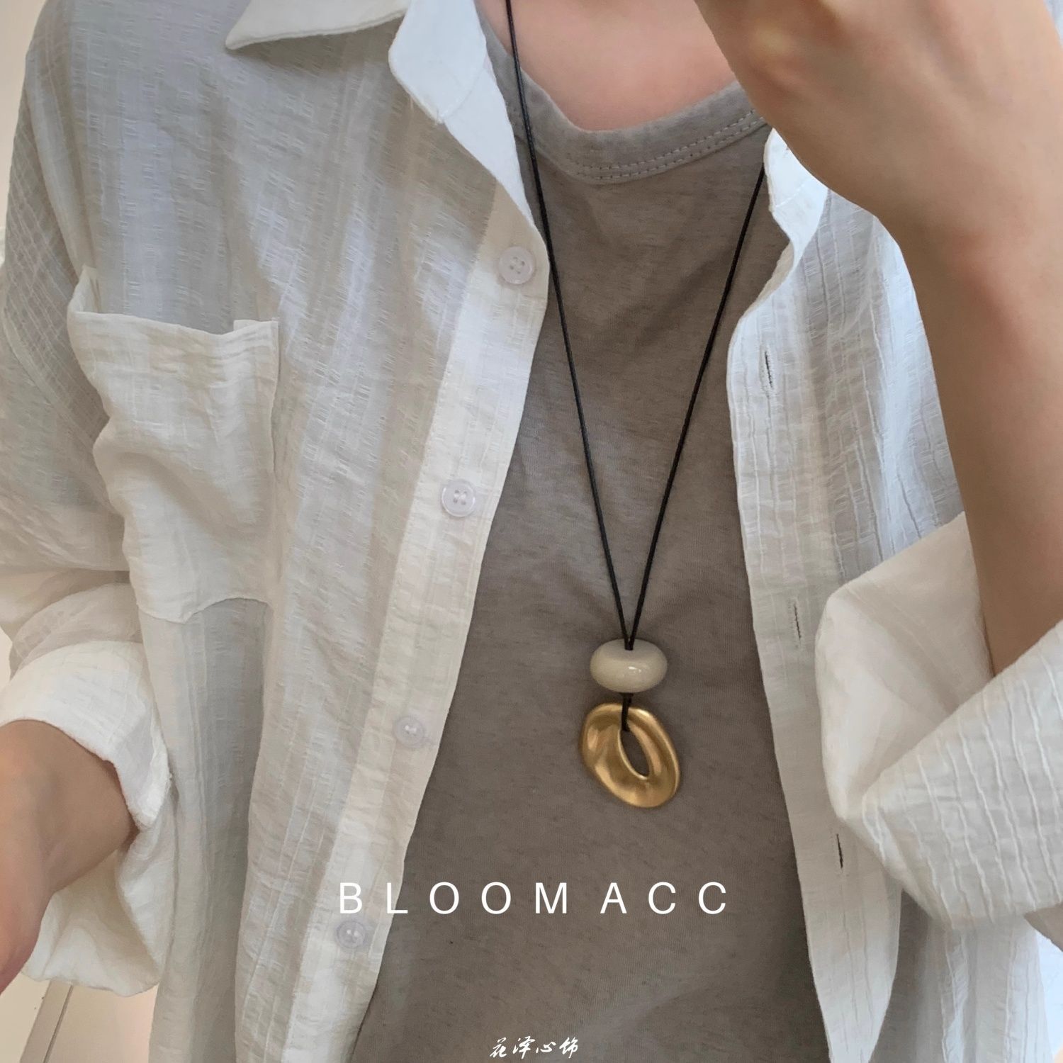 韩版自制!原创韩版ins海洋派大星长款项链小众复古百搭项链颈饰详情15