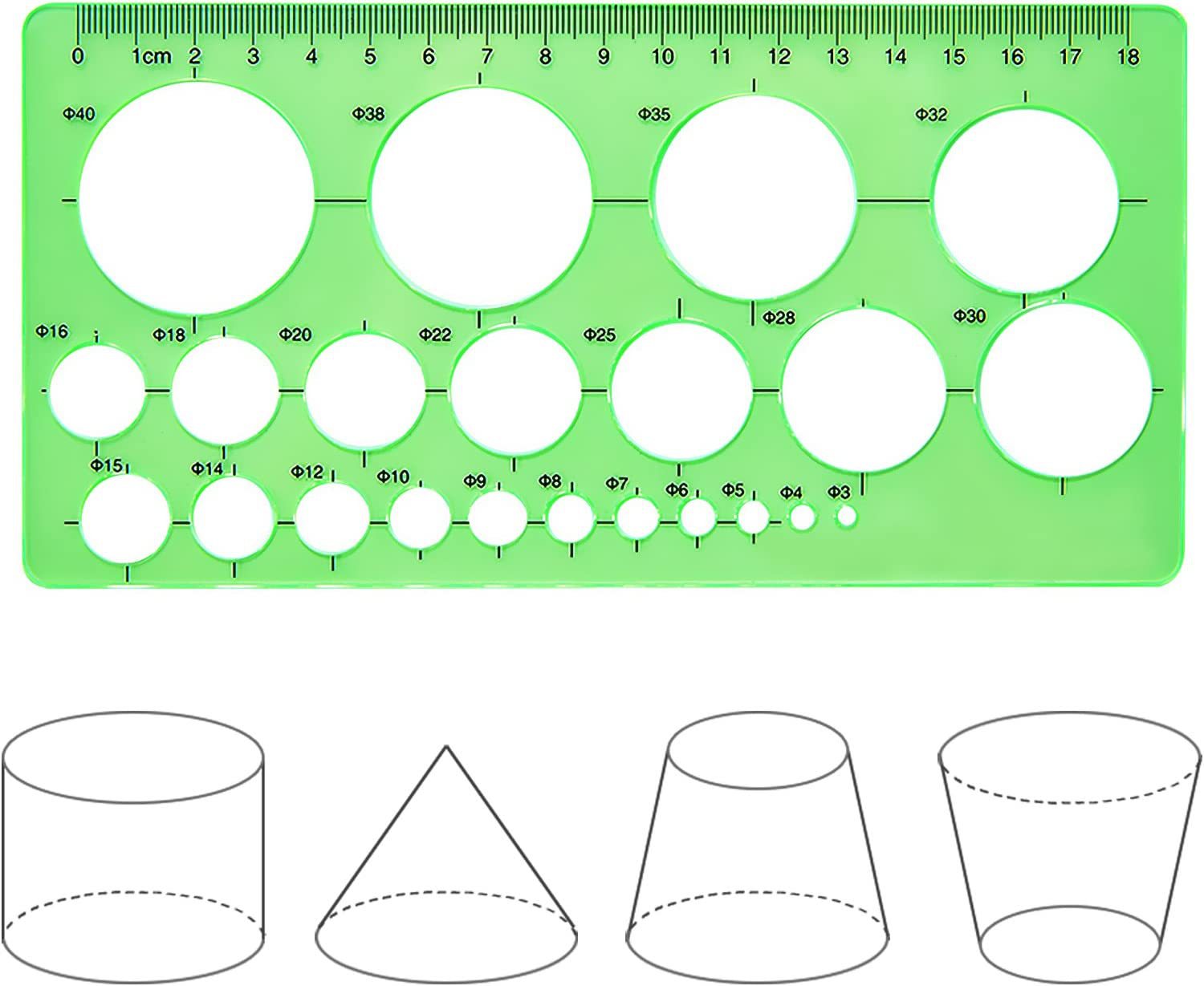 Factory direct sales of drawing template tools, customized drawing template rulers, student stationery pic 2